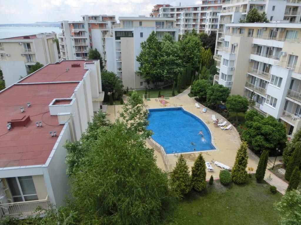 Panoramic Sea View Apartment Crown, Pools And Beach, Sveti Vlas Ngoại thất bức ảnh