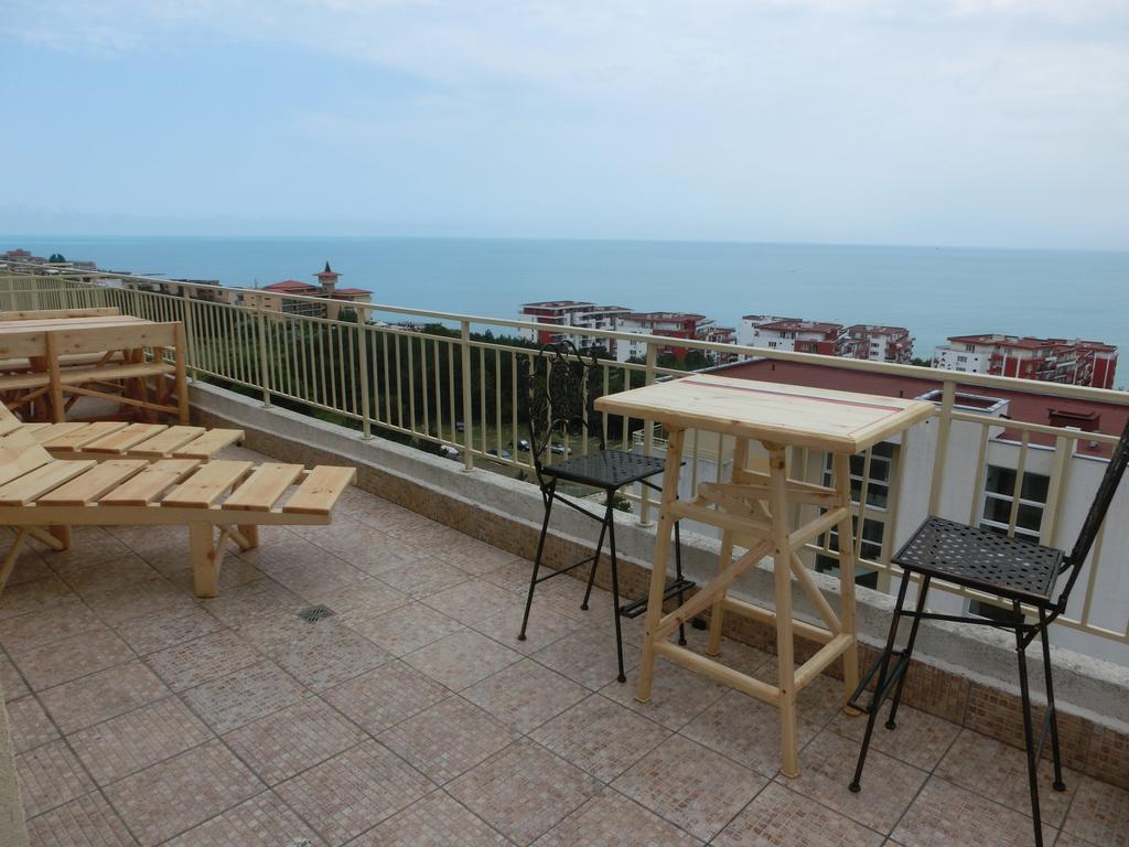 Panoramic Sea View Apartment Crown, Pools And Beach, Sveti Vlas Ngoại thất bức ảnh